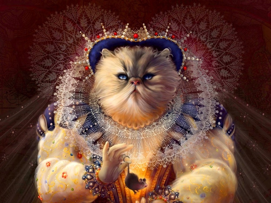Прикольная картинка королевна