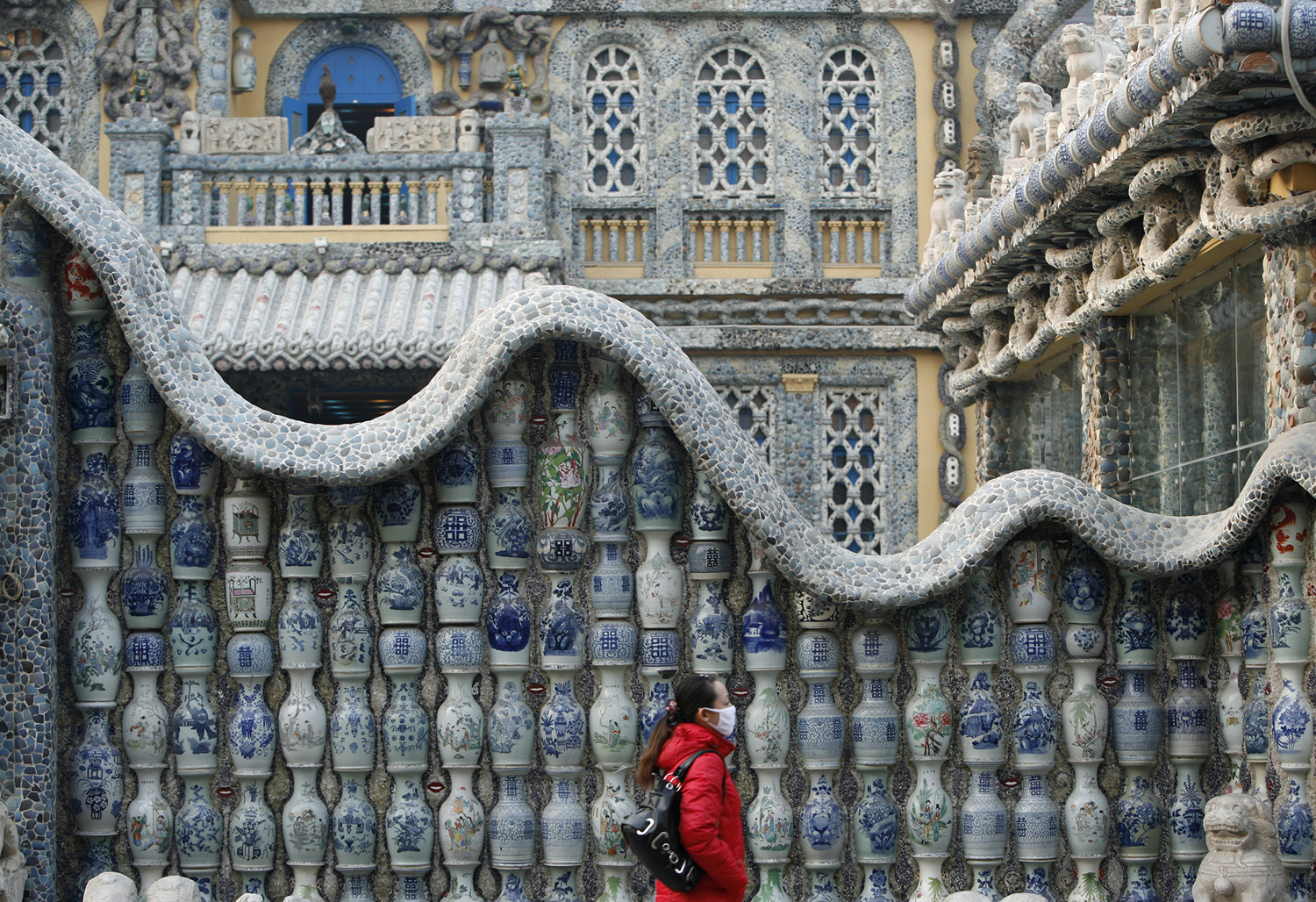 Домики вокруг света. Фарфоровый дом в Китае. China House in Tianjin.